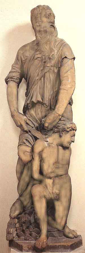 Donatello, Sacrifice of Abraham, ca. 1418